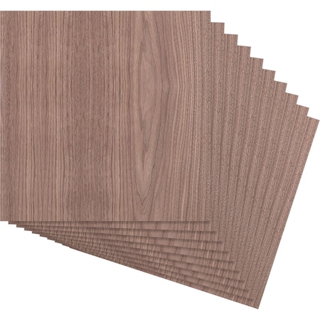 Ekena Millwork 15 3/4W x 15 3/4H x 3/8T Wood Hobby Boards, Walnut, 10PK HBW16X16X375CWA